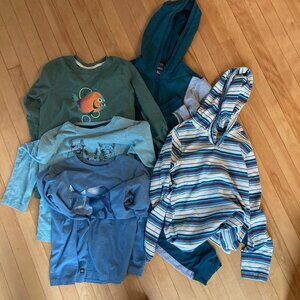 LOT of Tea Collection Hoodies, Long Sleeved Shirts Sweatpants Size 12